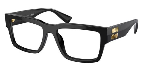 miu miu mu02xv|Miu Miu™ MU 02XV Rectangle Eyeglasses .